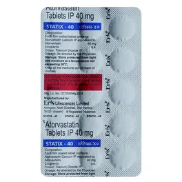 Statix 40 Statix-40 Tablet 15's | Uses, Side Effects, Price | Apollo Pharmacy