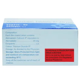 Statix 40 Statix-40 Tablet 15's | Uses, Side Effects, Price | Apollo Pharmacy