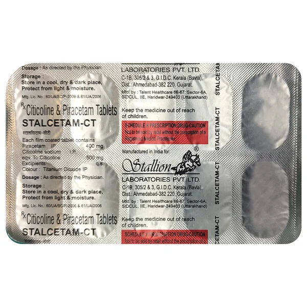 Stalcetam-CT Tablet 10's, Pack of 10