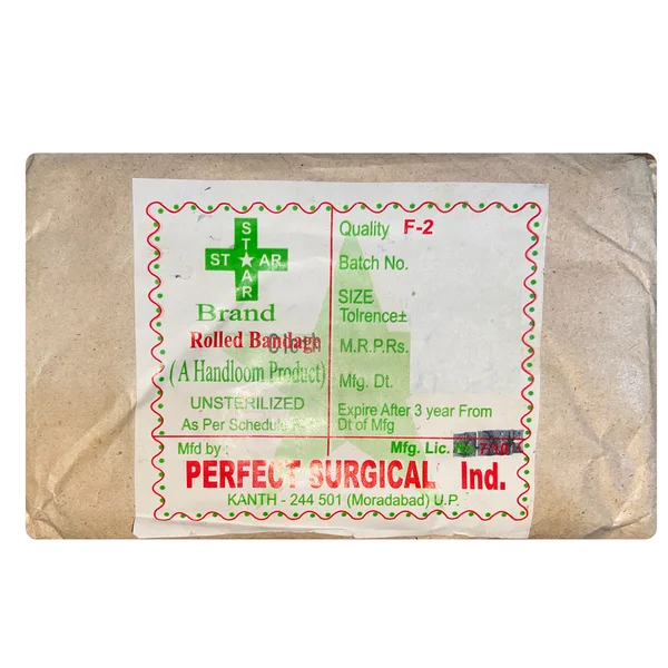 Perfect Star Brand Rolled Bandage Unsterilized 5 cm x 4m