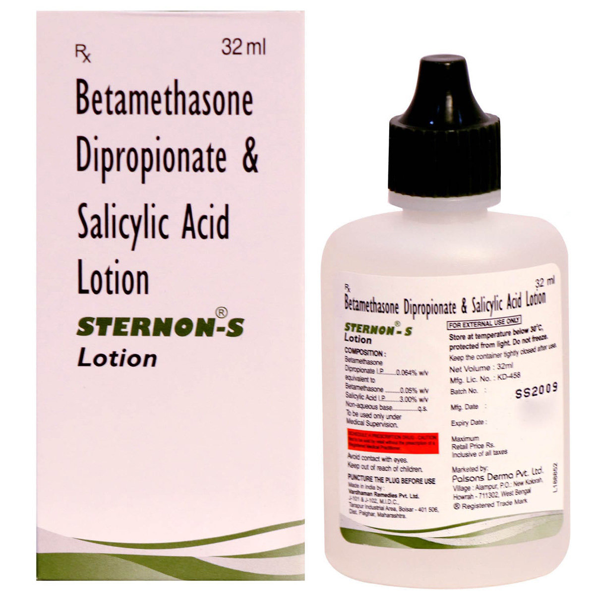Sternon-S Lotion 32 ml, Pack of 1 LOTION Sternon-S Lotion 32 ml, Pack of 1 LOTION