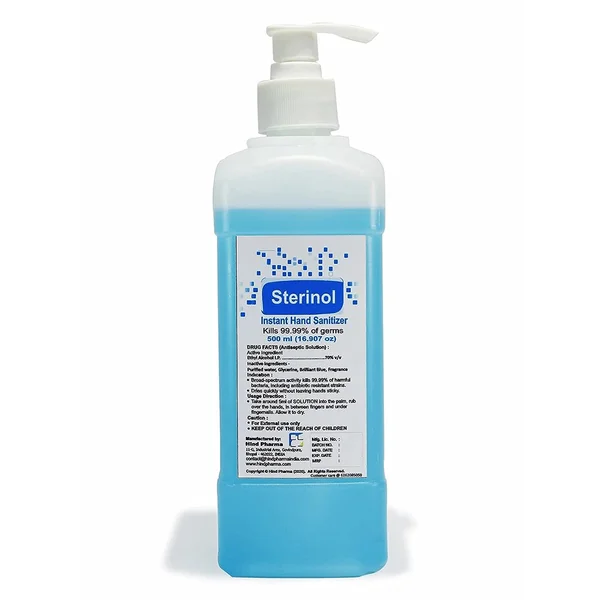 Sterinol Hand Sanitizer 500Ml (Hind Pharma)