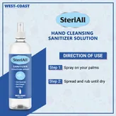 SteriAll Sanitizer Solution Spray, 200 ml (Pack of 3), Pack of 1