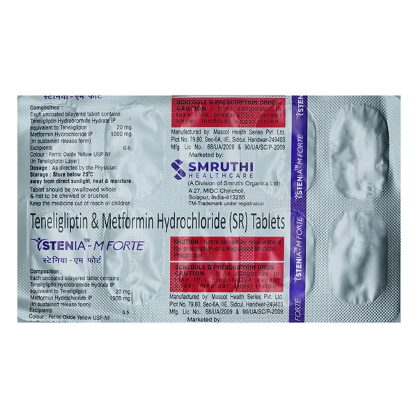 Stenia M Forte Tablet 10's