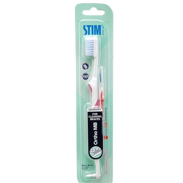 Stim Orthodontic Mouth Brush, 1 Count
