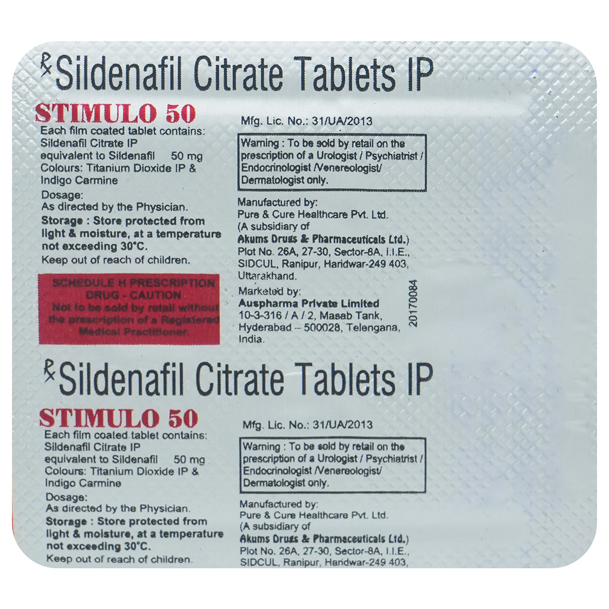 Stimulo 50 Tablet 4's, Pack of 4 TABLETS Stimulo 50 Tablet 4's, Pack of 4 TABLETS