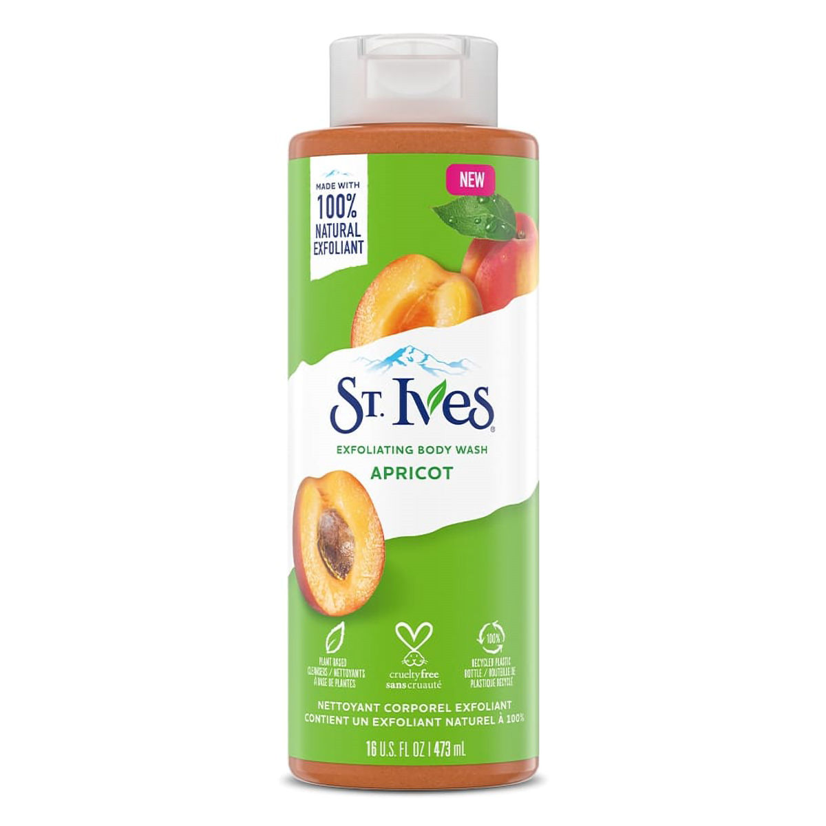 Buy St. Ives Exfoliating Apricot Flavour Body Wash, 473 ml Online