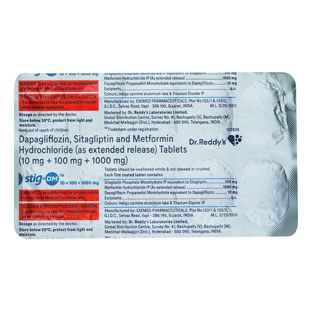 Stig-DM 10/100/1000 Tablet 10's, Pack of 10 TabletS Stig-DM 10/100/1000 Tablet 10's, Pack of 10 TabletS