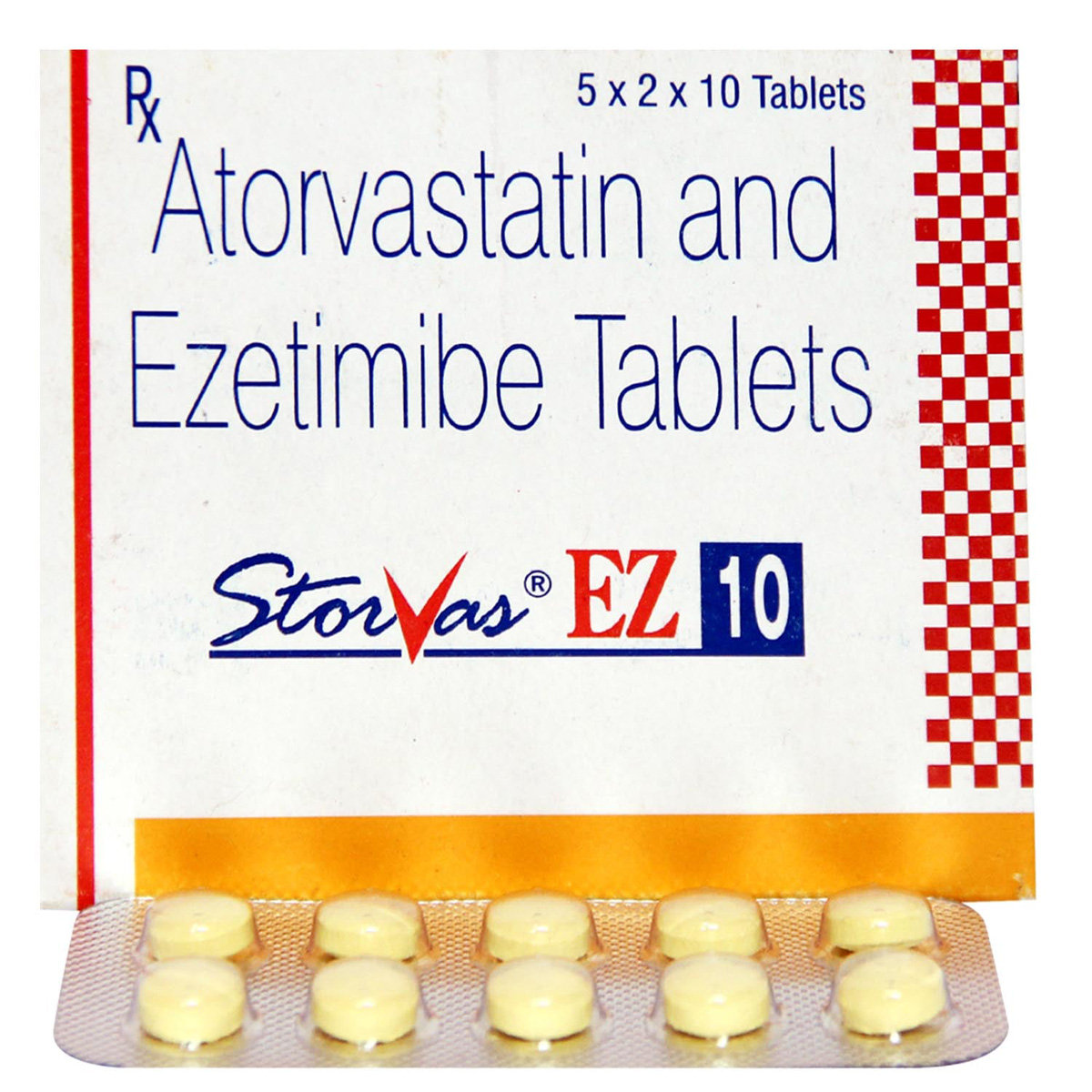 Storvas EZ 10 Tablet 10's, Pack of 10 TABLETS Storvas EZ 10 Tablet 10's, Pack of 10 TABLETS