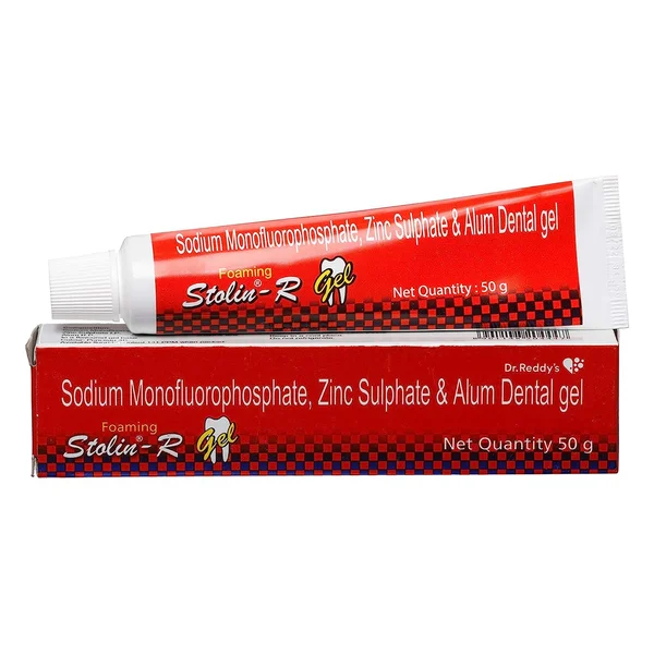 Stolin-R Dental Gel Toothpaste, 50 gm