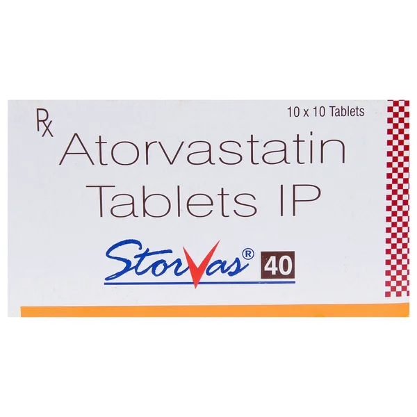 Storvas 40 Tablet 10's, Pack of 10 TABLETS