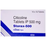 Storax-500 Tablet 10's, Pack of 10 TabletS
