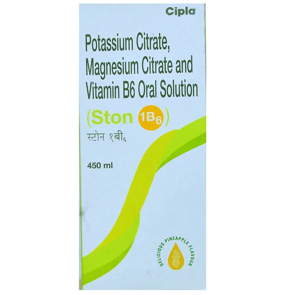 Ston 1B6 Delicious Pineapple Oral Solution 450 ml, Pack of 1