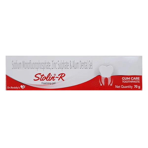 Stolin-R Foaming Gel Gumcare Toothpaste 70 gm