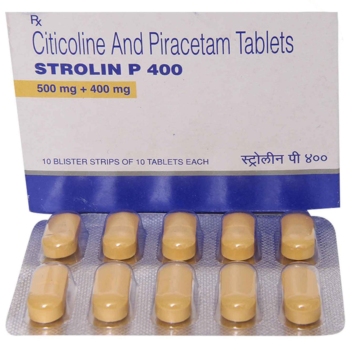 Buy Strolin P 400 Tablet 10's Online