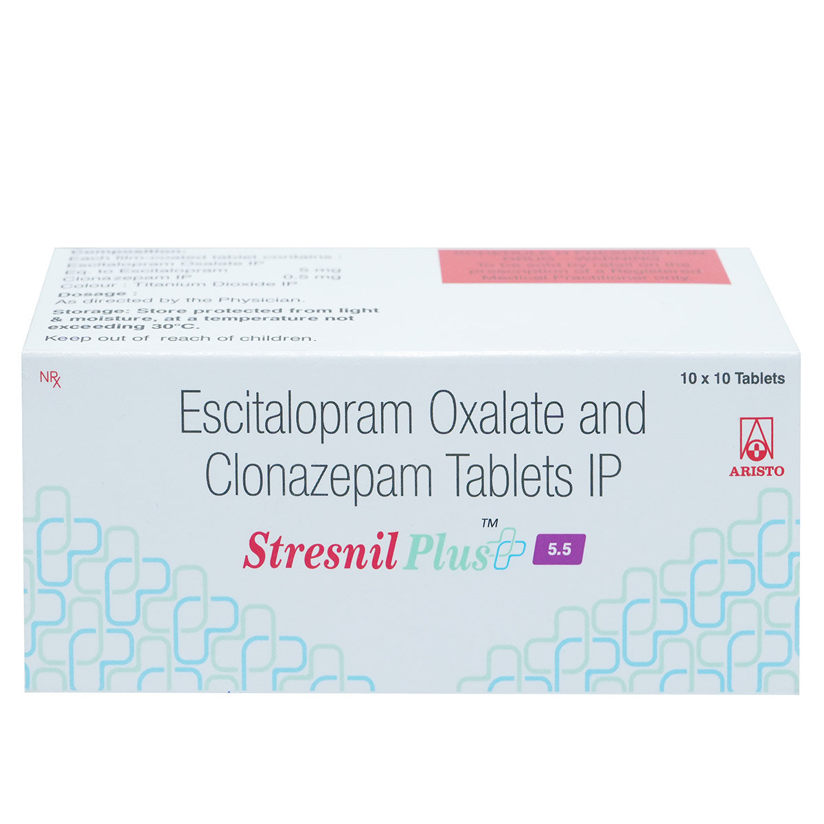 Stresnil Plus 5.5 Tablet 10's, Pack of 10 TABLETS Stresnil Plus 5.5 Tablet 10's, Pack of 10 TABLETS
