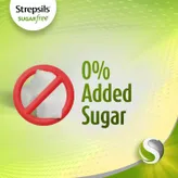 Strepsils Sugar Free Lemon Flavour Lozenges, 8 Count, Pack of 8