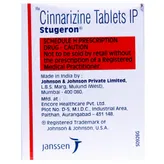 Stugeron Tablet 25's, Pack of 25 TABLETS