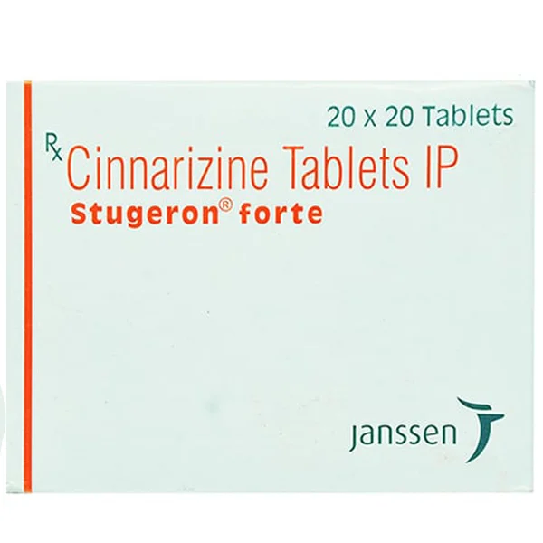 Stugeron Forte Tablet 20's, Pack of 20 TABLETS