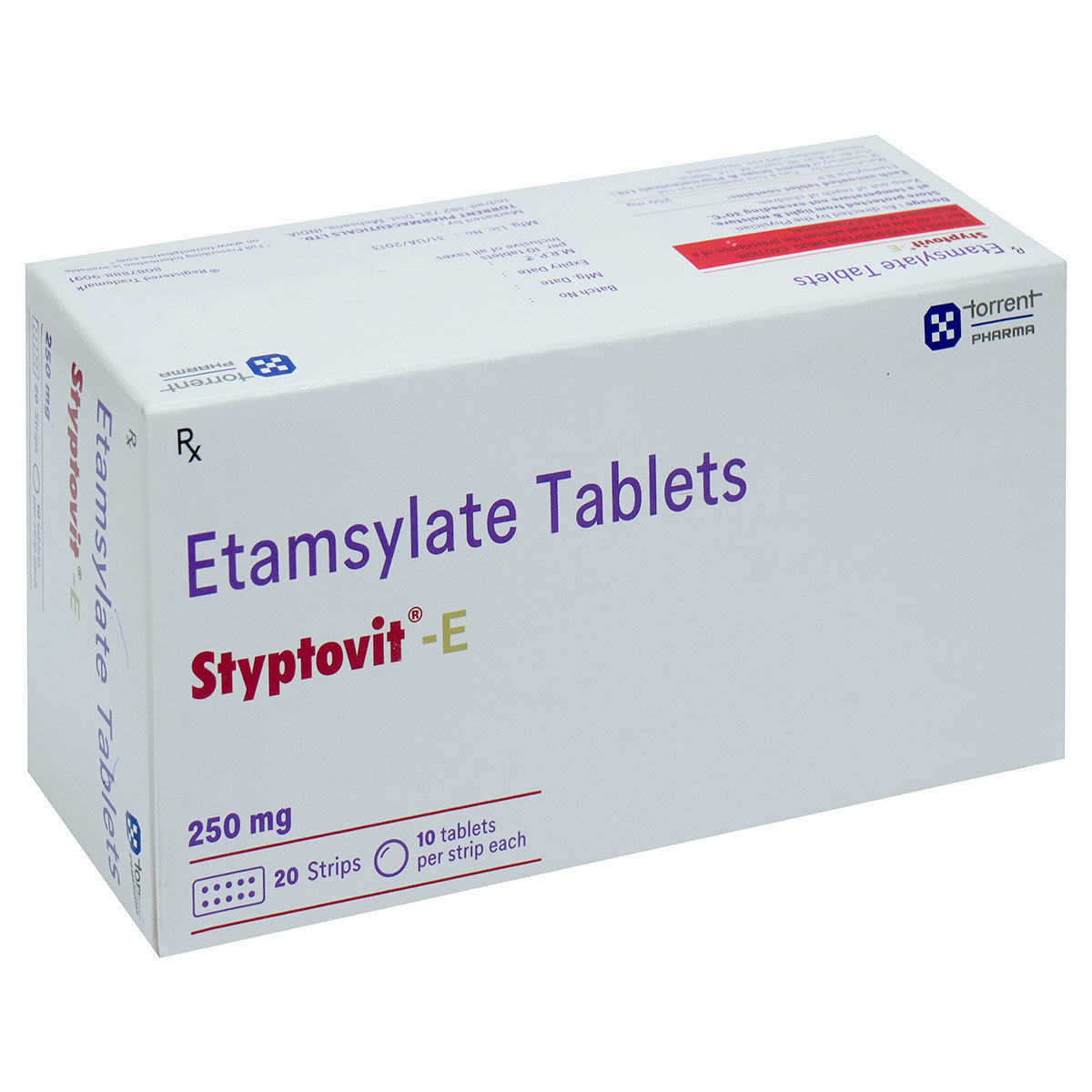 Styptovit-E 250 Tablet 10's, Pack of 10 TabletS Styptovit-E 250 Tablet 10's, Pack of 10 TabletS