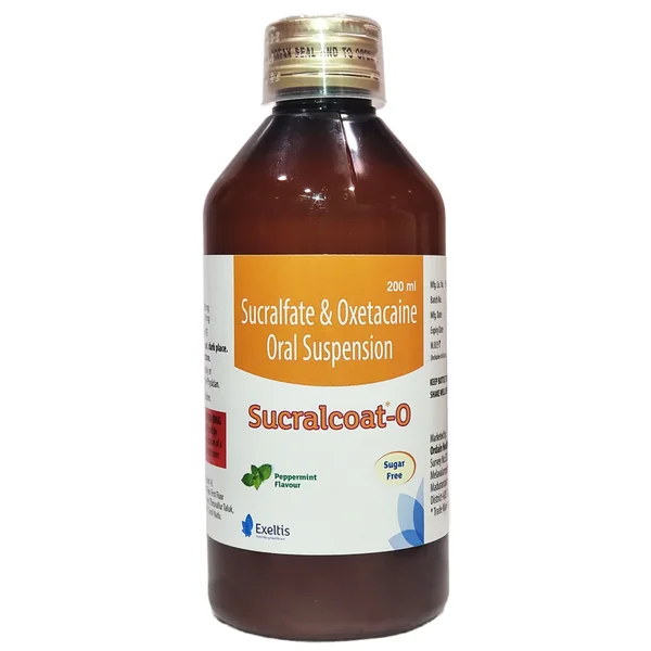 Sucralcoat-O Suspension 200 ml, Pack of 1