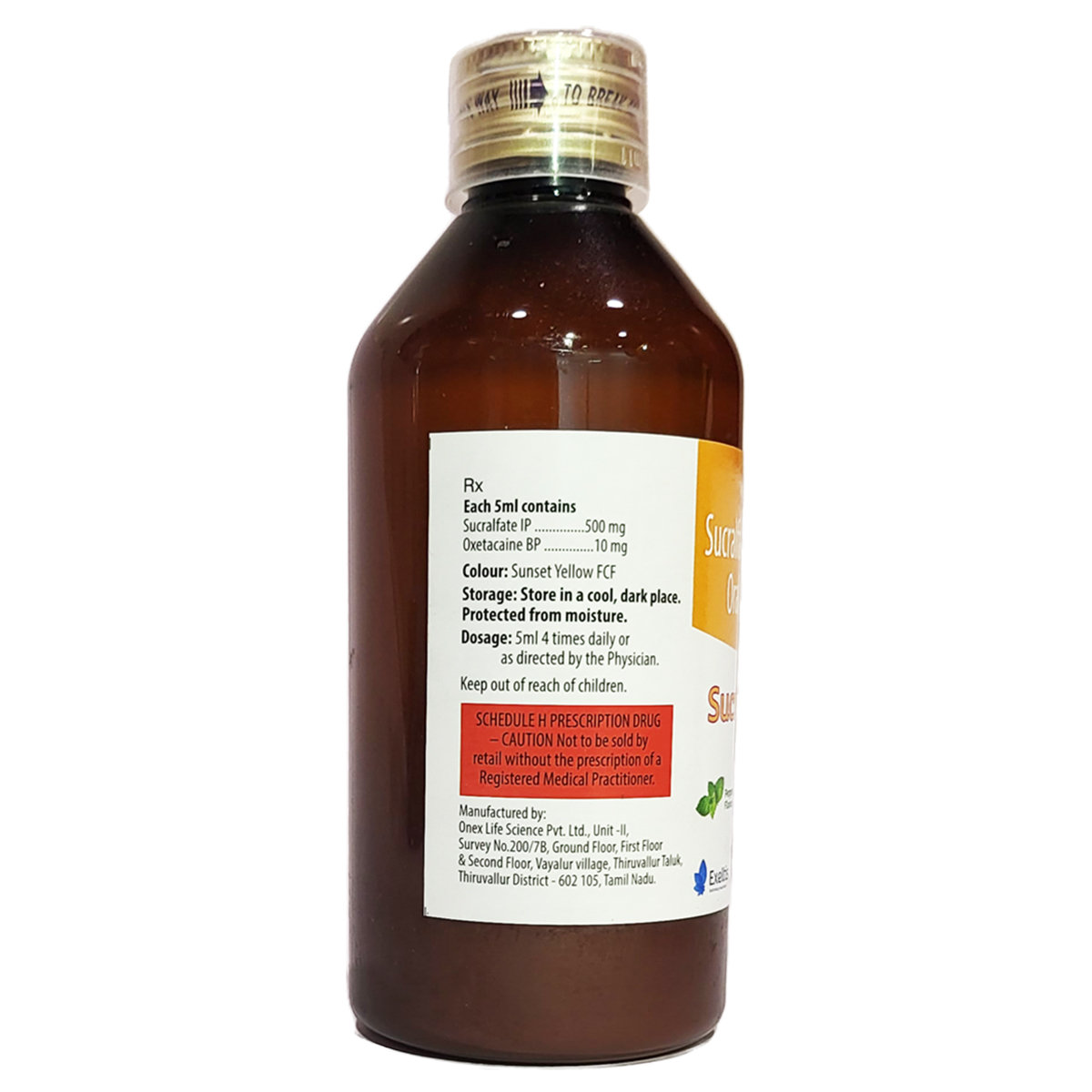 Sucralcoat-O Suspension 200 ml, Pack of 1 Sucralcoat-O Suspension 200 ml, Pack of 1