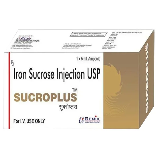 Sucroplus 20 mg Injection 5 ml