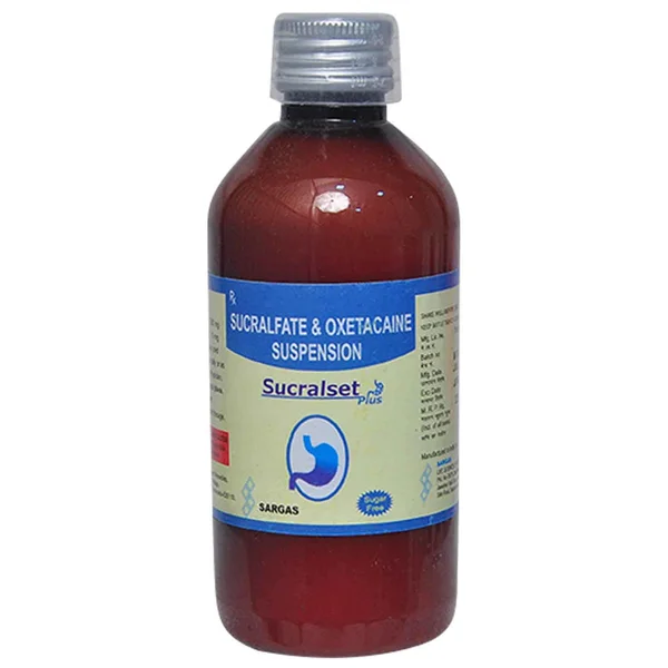Sucralset Plus Sugar Free Suspension 200 ml, Pack of 1 SUSPENSION