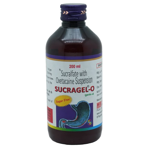 Sucragel-O Sugar Free Suspension 200 ml