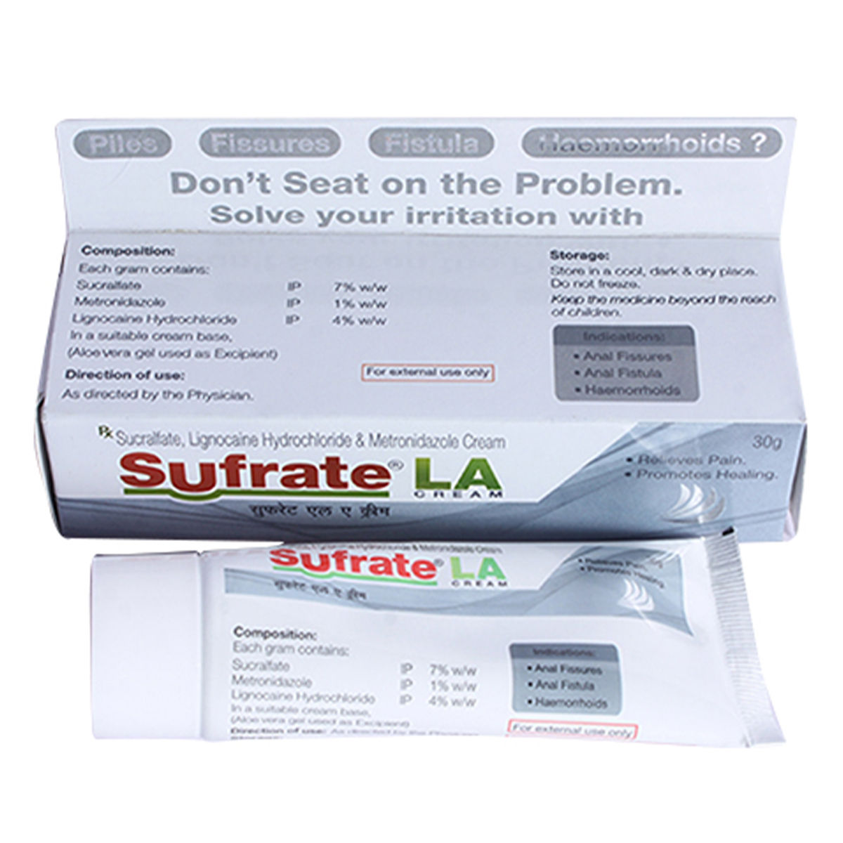 Sufrate LA Cream 30 gm Price, Uses, Side Effects, Composition Apollo