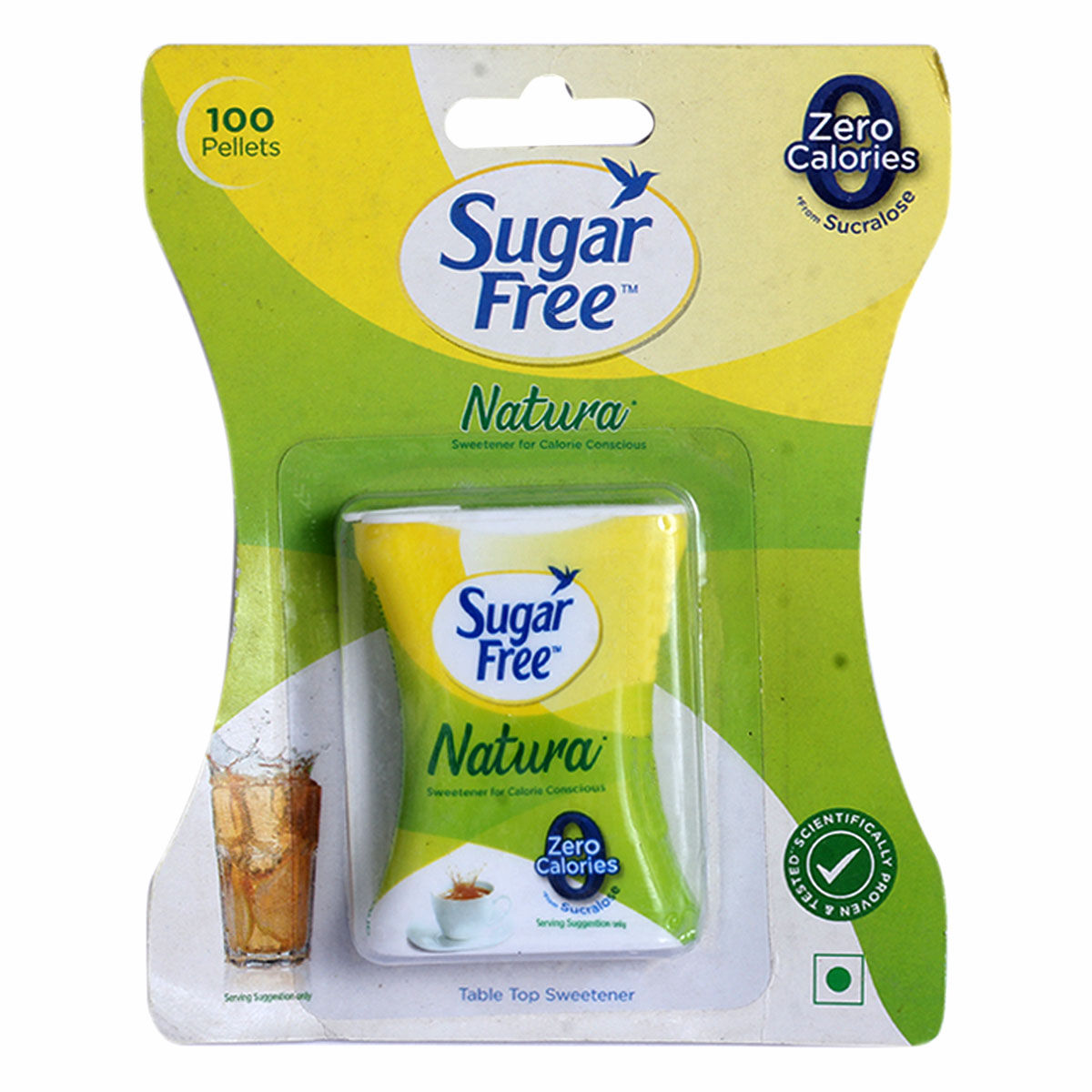 Sugar Free Natura Low Calorie Sweetener, 100 Pellets Price, Uses, Side ...