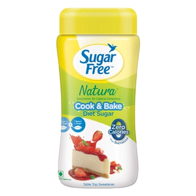 Sugar Free Natura Cook &amp; Bake Diet Sugar, 80 gm, Pack of 1