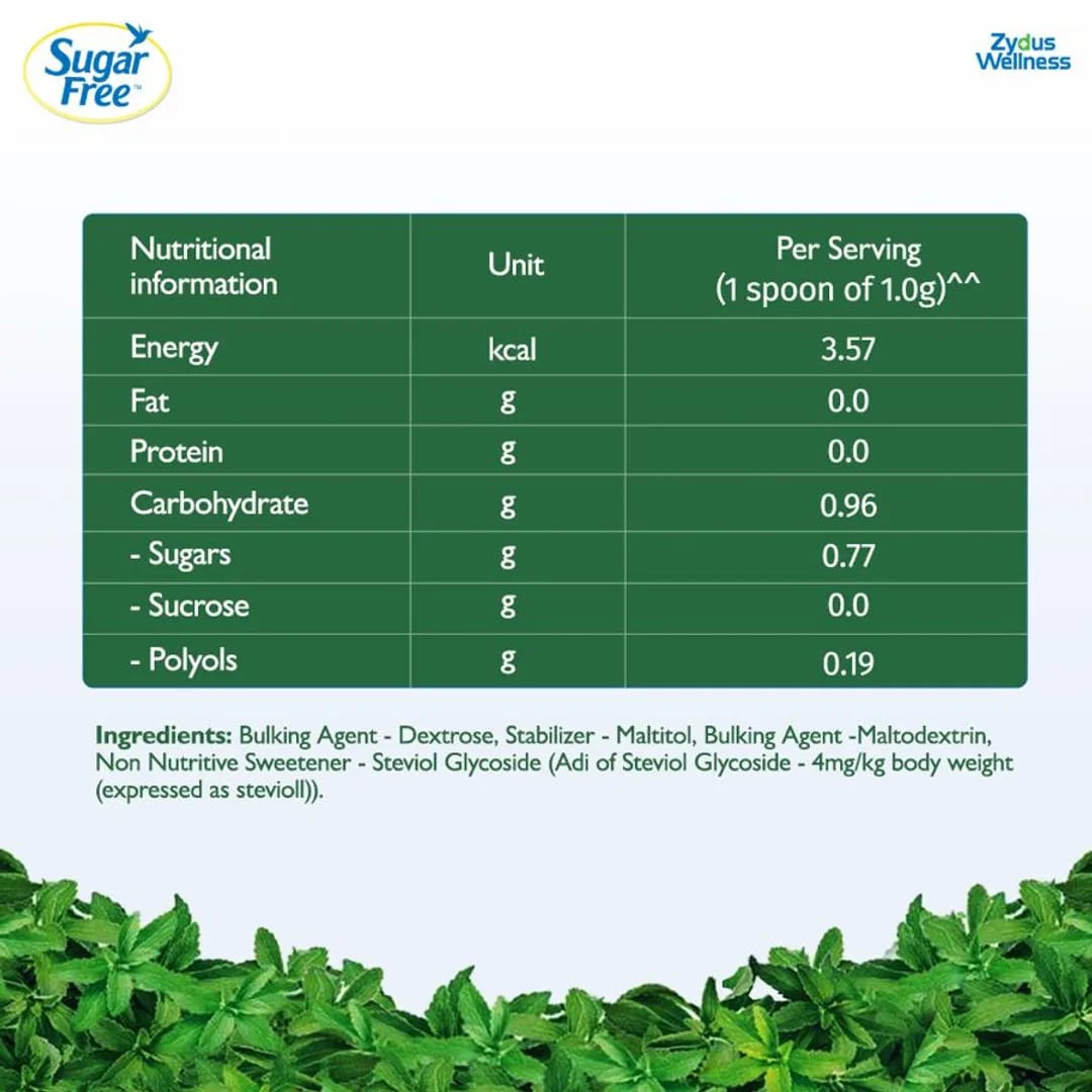 Sugar Free Green Stevia Low Calorie Sweetener, 100 Pellets, Pack of 1 Sugar Free Green Stevia Low Calorie Sweetener, 100 Pellets, Pack of 1