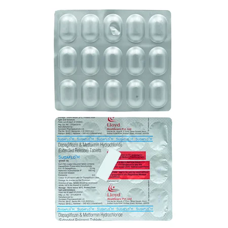 Sugaflo M Tablet 15's
