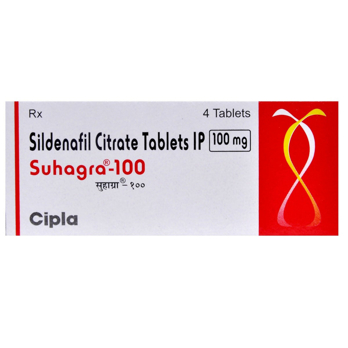 Suhagra-100 Tablet 4's, Pack of 4 TABLETS Suhagra-100 Tablet 4's, Pack of 4 TABLETS