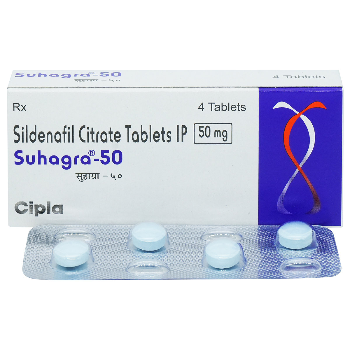 Suhagra-50 Tablet 4's, Pack of 4 TABLETS Suhagra-50 Tablet 4's, Pack of 4 TABLETS