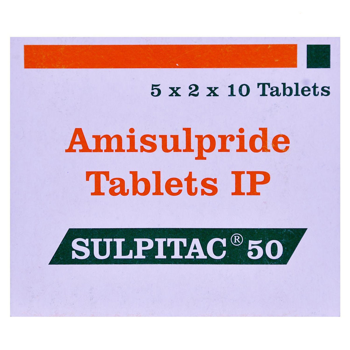 Buy Sulpitac 50 Tablet 10's Online