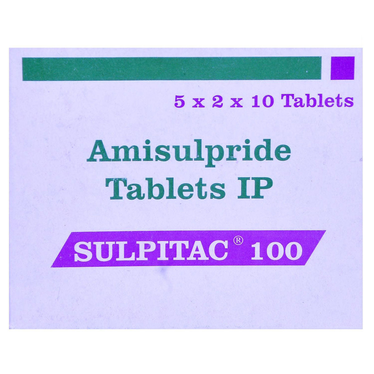 Buy Sulpitac 100 Tablet 10's Online
