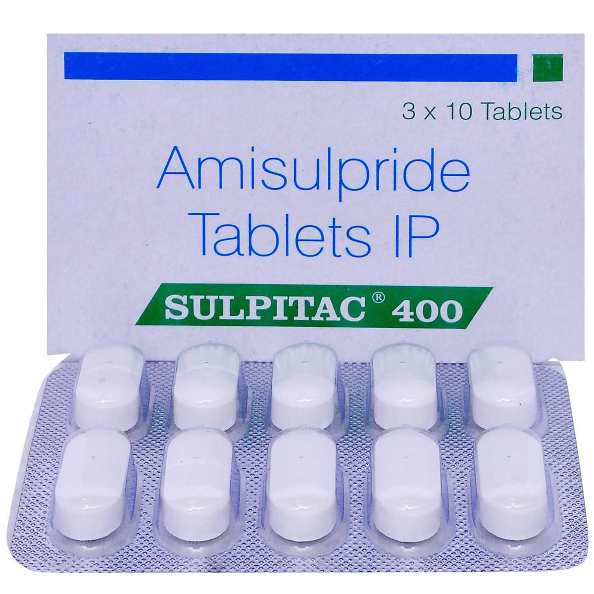 Sulpitac 400 Tablet 10's, Pack of 10 TABLETS Sulpitac 400 Tablet 10's, Pack of 10 TABLETS