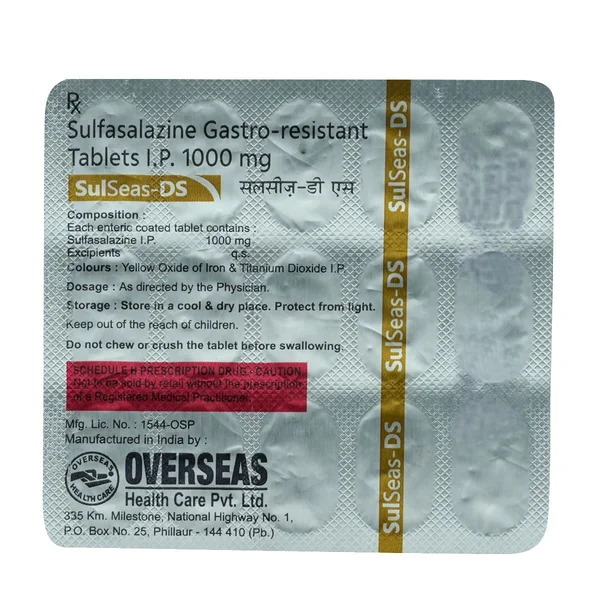 Sulseas-DS Tablet 15's, Pack of 15 TABLETS