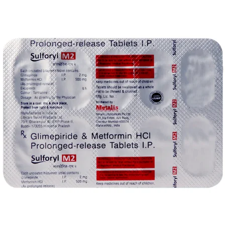 Sulforyl M2 Tablet 10's