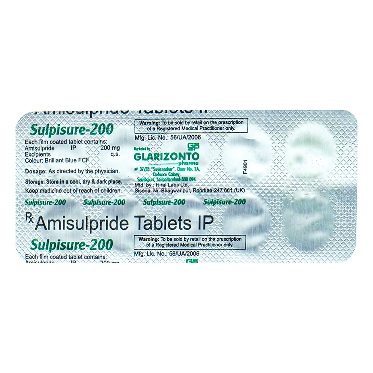 Sulpisure-200 Tablet 10's, Pack of 10 TabletS Sulpisure-200 Tablet 10's, Pack of 10 TabletS