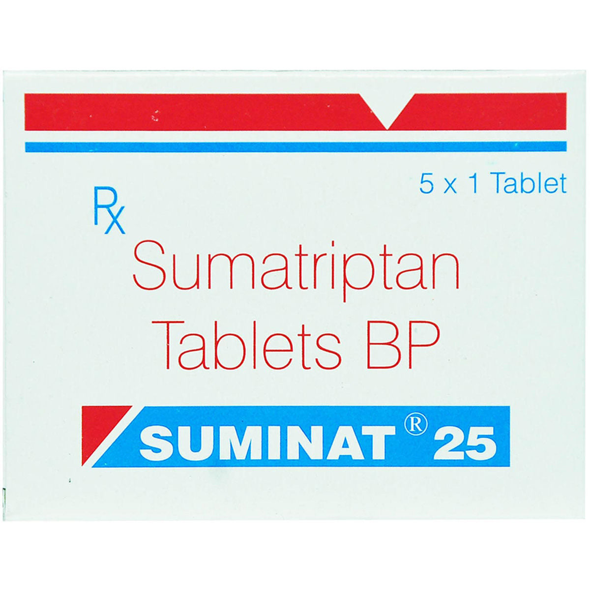 Buy Suminat 25 Tablet 1's Online