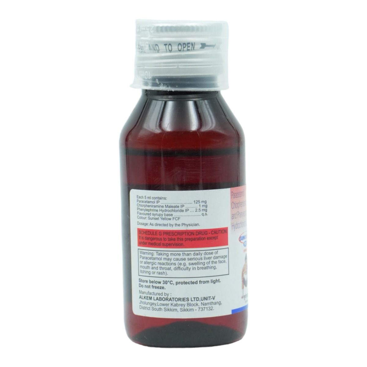 Sumo Cold Pcf Syrup 60 ml Price, Uses, Side Effects, Composition ...