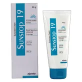 Sunstop 19 Sunscreen Cream SPF 19, 60 gm, Pack of 1