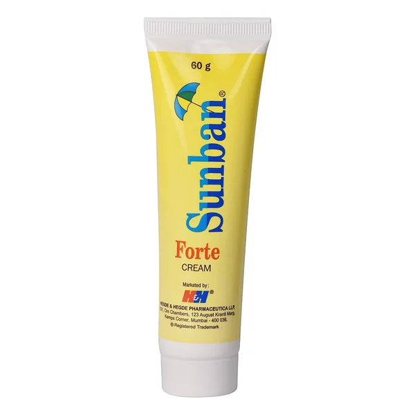 Sunban Forte Cream, 60 gm, Pack of 1