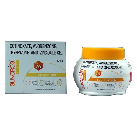 Suncros SPF 26 Oily Skin Aquagel, 100 gm