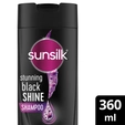 Sunsilk Stunning Black Shine Shampoo, 360 ml