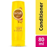 Sunsilk Nourishing Soft &amp; Smooth Conditioner, 80 ml, Pack of 1