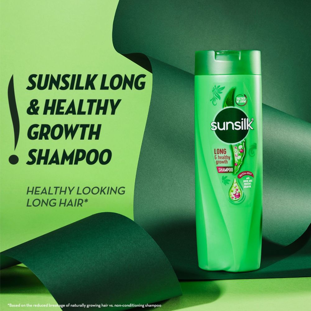 Sunsilk Long & Healthy Growth Shampoo, 180 ml, Pack of 1 Sunsilk Long & Healthy Growth Shampoo, 180 ml, Pack of 1